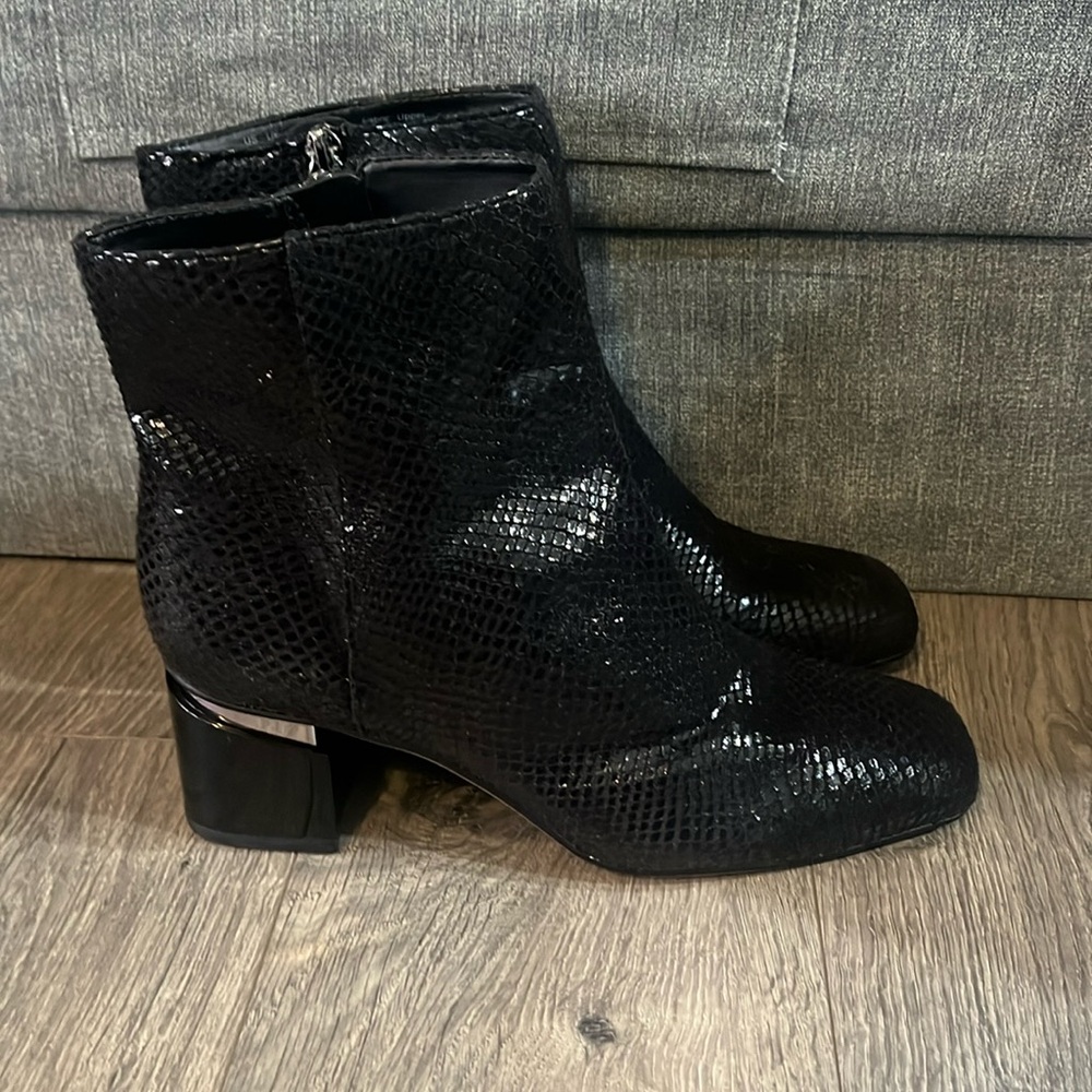 Franco Sarto Black Short Boots